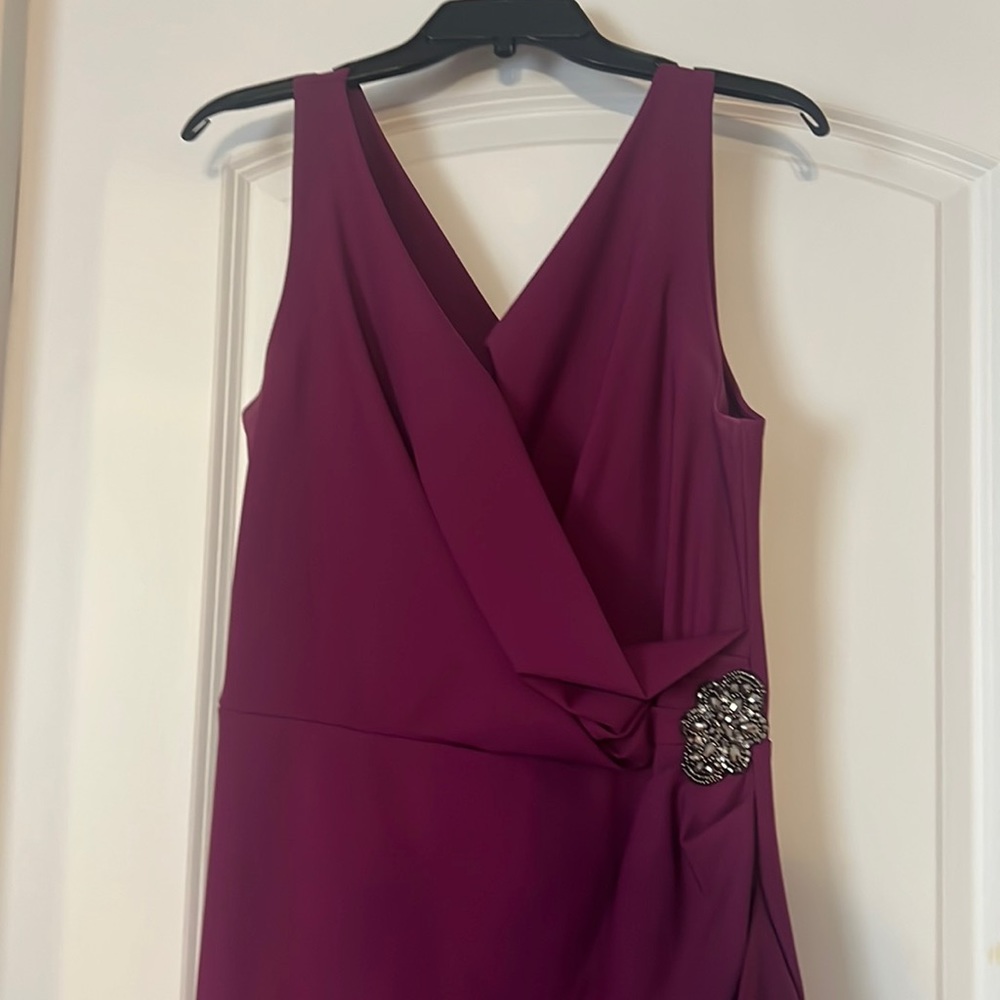 Beautiful purple Alex evening dress